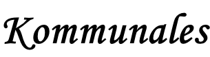 Kommunales