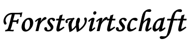 Forstwirtschaft