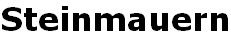 Steinmauern